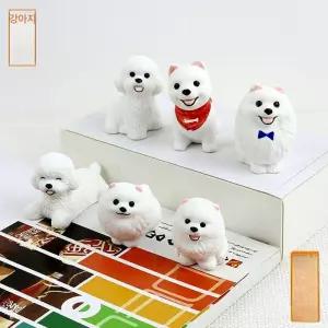 포메라니안 동물 납골당 강아지 피규어 미니어처