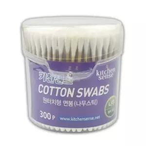 [에스에스_62]키친센스 면봉 귀청소 화장 순면 300P