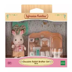 [토이트론]실바니안패밀리 5015-쵸콜릿토끼-소년&목욕탕(2203)