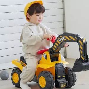 유아발 구름 차 탑승 유아 어린이발 아기 중장비 차 완구 포크레인 장난감 붕붕카 토이카 안전모 아동 승용