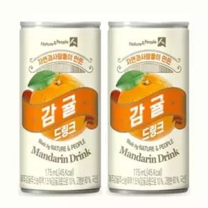 제주감귤 드링크 과일음료 과즙음료 175ml 30캔 GST