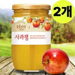 복음자리 국산 사과잼 대용량 과일잼 480g 2개 에이드