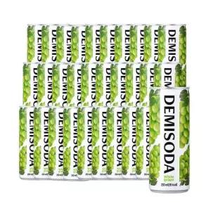 데미소다 탄산 청포도 에이드 음료 250ml 30캔 GST