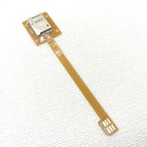 1pcs 2FF 표준 SIM 카드 확장 변환기 3FF 마이크로 sim 소프트 케이블 익스텐더 어댑터 플랫 fpc