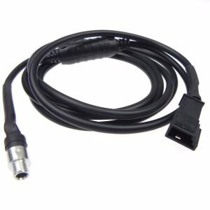 1pcs BMW 호환 호환 BM54 E39 E46 E53 X5 아이팟 전화 MP3 케이블 길이 144.5cm 용 오디오 어댑터  여성 AU