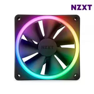 NZXT 쿨링팬 LED 팬 케이스쿨러 냉각 F120 RGB DUO 블.랙