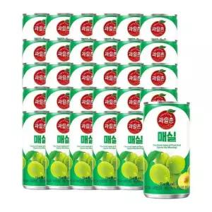 과일촌 매실 주스 캔음료 드링크 175ml 30 캔 GST