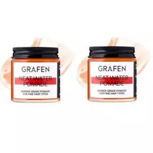 그라펜 가는모 중장모 수성 왁스 니트 워터 포마드 X2