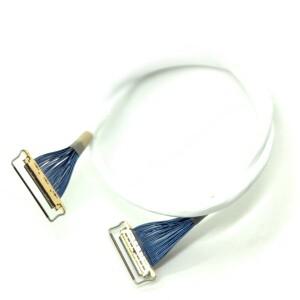 300mm 20454-30핀 마이크로 동축 4K 8K 0.5mm 피치 신호 전송 30핀 EDP LCD lvds 케이블