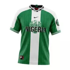[나이키]남성 나이지리아 1996 리이슈 반팔 저지 그린 712002