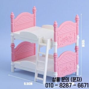 코알라 1/12 인형 집 이층 침대 가구 장식 미니 더블 드림 만들기