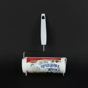 롯데-테이프크리너 본체 청소용 65매 롯데 먼지떨이 테이프크리너 의류용 먼지테이프