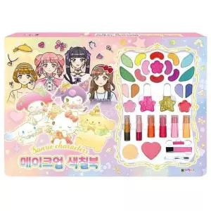 산리오코디북 산리오화장놀이 산리오놀이북 색칠북 산리오 1P