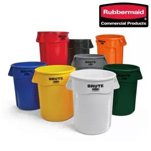 러버메이드 벤티드 브루트 컨테이너 121리터 BRUTE 원형 카페 생두 원두보관 분리수거통