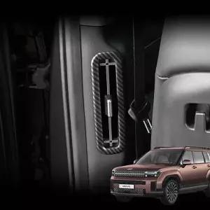 싼타페 MX5 튜닝 용품 2열 송풍구 커버 가드 몰딩-WD402F4