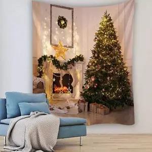 크리스마스 벽화현수막 그린트리 대형 150x130 파티-WD40BD3