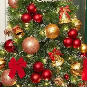 120cm 골든벨 장식세트 크리스마스트리 오너먼트-WD437A9