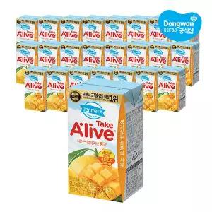 [동원] 덴마크 테이크얼라이브 망고 120ml x 24개