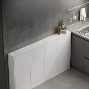 좁은 수납장 틈새 슬림장 벽면 높이 콘솔 낮은