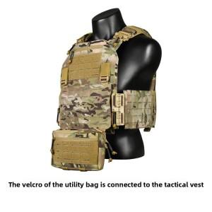 1000D 나일론 서바이벌 몰리 어드민 파우치 다용도 레이저컷  모듈식 EMT EDC 오거나이저 툴 가방