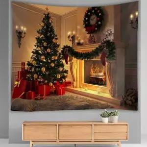 크리스마스 벽화현수막 리스트리 특대형 200x150 파티-WD40BD4