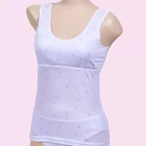 주니어 속옷 민소매 런닝 별무늬 프린팅 면 이너웨어 아동 여아 데일리 홈웨어