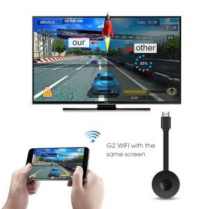 MiraScreen 지원 TV 스틱 G2 동글 수신기 ios android 용 Miracast HDTV 디스플레이 HDMI 호환
