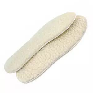 남성 여성 푹신한 퍼 방한 보온 뽀글이 털 맞춤 깔창 화이트