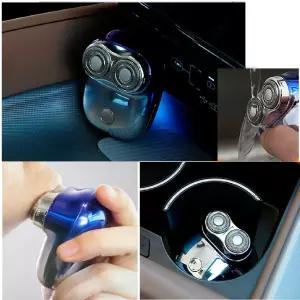 물세척 USB-C 충전 무선 차량용 미니 면도기 가성비 간편세척 캠핑필템 간편사용 추천