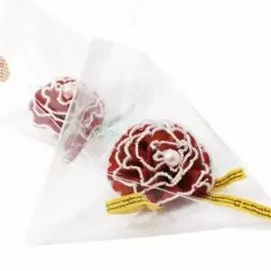 꽃장식 핀 만들기세트 7x10cm 1인 유치원 미술활동 손재주 발달 교육자료