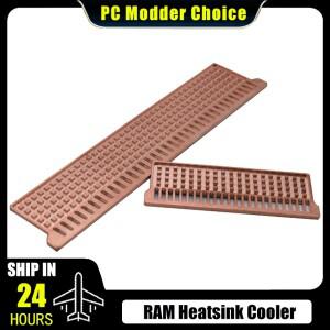 게이밍 노트북/데스크탑용 풀 코퍼 메모리 히트싱크 DDR RAM 쿨러 1.5MM 라디에이터 열 방출 패드