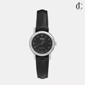 여성 클래식 미니멀 가죽 밴드 라운드 시계 원형 다이얼 오피스룩 손목시계 LMY013