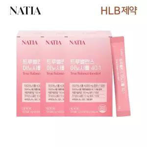 [신세계라이브쇼핑]HLB제약 나티아 엽산 비타민 콜린 미오 나티아 트루밸런스 이노시톨 40:1 30포 *3박...