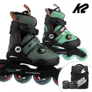 K2 인라인 스케이트 에디 루미 보아+가방+보호대 아동 어린이 유아 인라인스케이트 신발항균건조기 휠커버