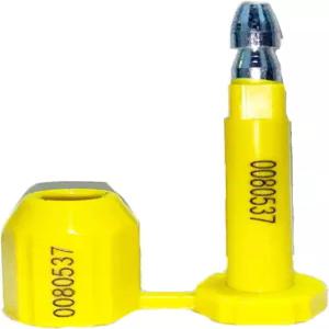 ZWY 볼트 화물 컨테이너 및 트럭 트레일러에 대한 점진적 번호가 인쇄된 배송 봉인 노란색 100PCS