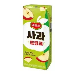 델몬트팩 사과 190ml 24팩) 델몬트팩 델몬트팩사과 델몬트팩190ml 델몬트팩사과24팩 과일음료
