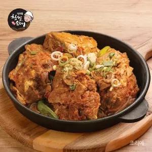 [신의주찹쌀순대]신의주 매운 뼈찜 800g x 2팩