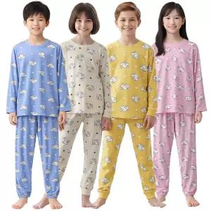 포포 아동 주니어 긴팔 잠옷세트 키즈 파자마