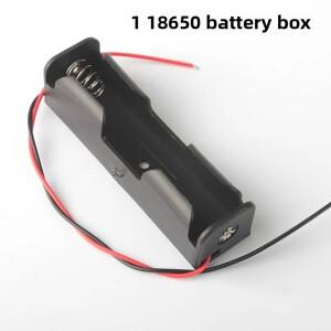 10pcs 18650 배터리 박스 단일 섹션 시리즈 병렬 연결 3.7V 홀더 diy 키트 전자 컴파트먼트