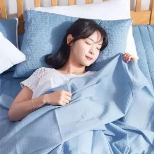 시어서커 홑이불 냉장고이불 여름 침대 얇은 봄이불 간절기 봄