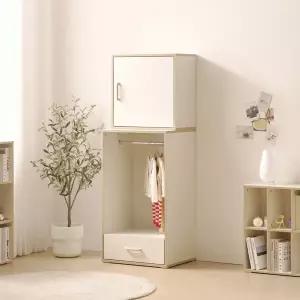 (착불) 아이가 직접 사용하는 아이방 행거 옷장 60cm P0000BRT