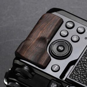 나이키론 Zf 카메라 교체용 우드 디저트아이언 에보니 월넛 엄지손가락 쉐이크 핸들 파트 클램프 테이프 포