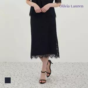 [올리비아로렌] 레이스 A라인 스커트_VOPDK4M4221