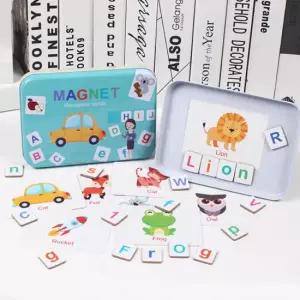 영어 알파벳 학습세트 영어놀이 언어학습게임 워드빌더 W024