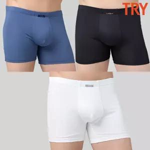 트라이 남자쿨팬티 시원한 백색 흰팬티 인밴드 무지 냉감 여름 스판 1매입