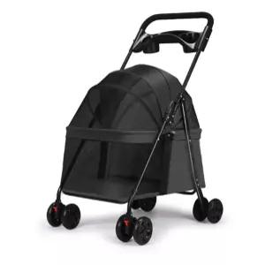 원터치 웨건 중형견 시트분리 중형견유모차 저상형 폴딩 개유모차 4컬러