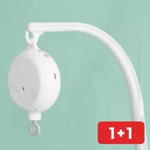 오르골 모빌 거치대 자동 아기 침대 유아 음악 회전