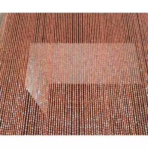 현관문 비즈발 출입문 파티션 대나무적갈색 소구슬 구슬발 비즈커튼 가림막