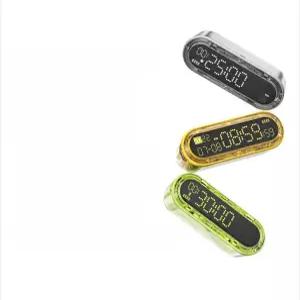 스마트 캡슐 탁상 타이머 와이어 보조 배터리 블랙 겸용