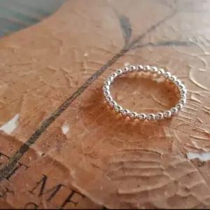 S120 여성 볼 실반지 여성 링 귀여운 데일리 은 반지 (실버 925)